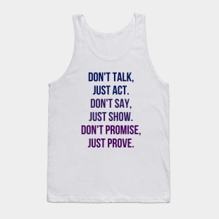 Just Prove Tank Top